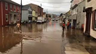 Flooding in Middletown following storm [upl. by Mcculloch]