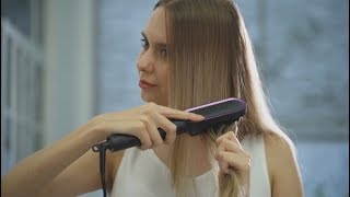 TYMO  Hair Straightener Comb  Straightening your hair in few mins [upl. by Ybreh]