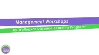 Management Workshops by Welingkars Hybrid Management Programs [upl. by Emerick]