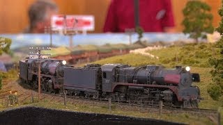 Miniature Trains  HO Scale quotGordonquot Layout [upl. by Nylirrej]