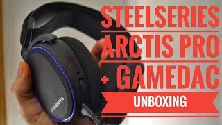 SteelSeries Arctis Pro  GameDAC Unboxing  HighFidelity SteelSeries audio [upl. by Chinua]