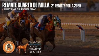 REMATE CUARTO DE MILLA  Jockey Club Río Cuarto [upl. by Oz217]