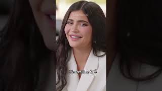 Kylie Jenners model face vs smiling face kylie model face smiling face trending [upl. by Weitzman448]