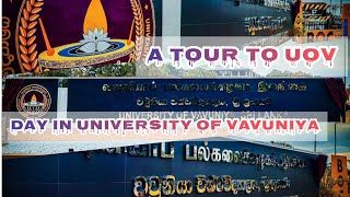 Tour to university of vavuniya Sri Lanka UOV 😎🥳😍 [upl. by Aineg]