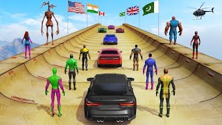 parkour raceGTA5 hacksGTA V online secretsGTA game raceplaybike stunt game video [upl. by Lecirg]