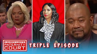 Military Man Comes Face To Face With Woman 35 Years Later Triple Episode  Paternity Court [upl. by Ytsud]