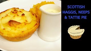 Scottish Haggis Neeps amp Tattie pie  Recipe  Burns supper [upl. by Browning]