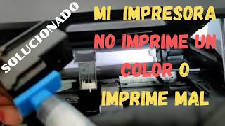 mi cartucho de color no imprime bien🖨️mi impresora no imprime y tiene tinta canondestapar cartuchos [upl. by Rora705]