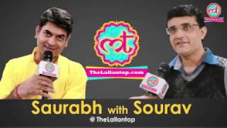 Saurav Ganguly about Sehwags ENTRY into Cricket  Exclusive Interview  The Lallantop [upl. by Morena]