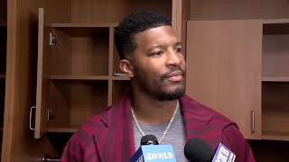 Jameis Winston said it was a quotteam decisionquot to score TD at the end of SaintsFalcons game [upl. by Rubin]