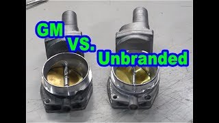 GM Vs Unbranded Drive by Wire Throttle Body [upl. by Sillert]