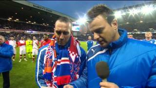 RICKSEN TRIBUTE MATCH  Fernando Ibrox Address [upl. by Brett220]