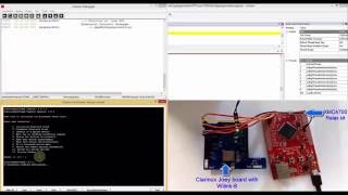 ClarinoxBlue SPP on Infineon XMC4700  WL8  CMSIS [upl. by Ydoj]