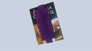 Funda de gafas crochet para libros El Ganchillo de Maite [upl. by Erv]