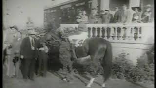 Horse Racing 1941 Highlights Of Triple Crown Winner Whirlaway Ridden By Eddie Arcaro [upl. by Esidnak]