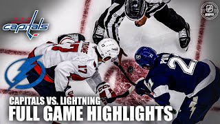 Washington Capitals vs Tampa Bay Lightning  Full Game Highlights  ESPN NHL [upl. by Temple469]