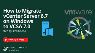 How to Migration vCenter Server 67 on Windows to VCSA 70 vCenterServerMigration vCSA7 [upl. by Florrie801]