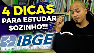 Como Estudar SOZINHO para o Concurso IBGE EFETIVO e TEMPORÁRIO [upl. by Faludi936]