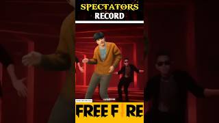 MOST SPECTING RECORD 😳💀 freefire shortsfeed record [upl. by Ahsin]