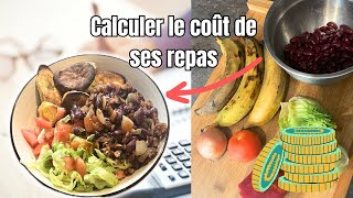 Calculer le prix par portion dun repas  Lastuce qui me permet déconomiser sur mes courses [upl. by Arekat305]