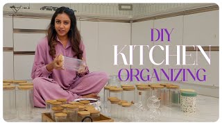 DIY  Complete Kitchen organizing  Vithika Sheru  EP 158 [upl. by Neerod]