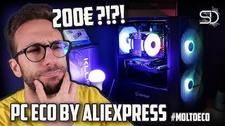 HO ASSEMBLATO UN quotPC GAMINGquot DA 200€  COMPONENTI BY ALIEXPRESS TEST [upl. by Anahir]