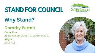 Northern Grampians Shire Council Stand For Council  Dorothy Patton 2024 [upl. by Cartwell]