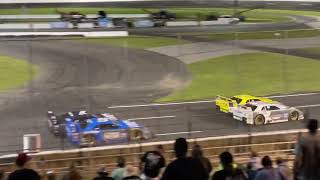 Kanaan amp Keselowski’s Hard Crashes from the Stands  SRX 2023 Round 2 Stafford [upl. by Ham93]