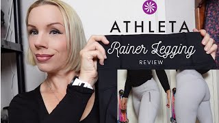 Athleta Rainier Legging Review and Try On [upl. by Aztiram]