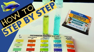 Api Freshwater Aquarium Master Test Kit  Step By Step Guide [upl. by Aierdna]