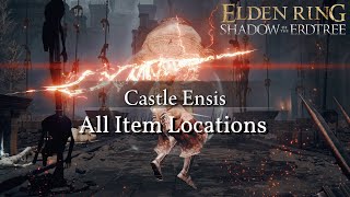 Castle Ensis 100 Walkthrough  Elden Ring Shadow of the Erdtree [upl. by Roselani]