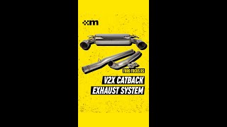 Mountune USA V2X Catback Exhaust System for Focus RS [upl. by Sebastiano]