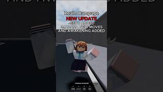 NEW REALM RAMPAGE UPDATE 3 realmrampage roblox anime [upl. by Vasily]