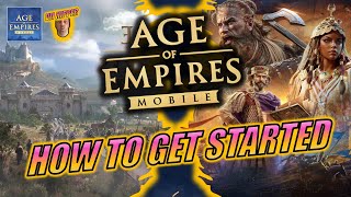 Age of Empires Mobile  How to Get Started iPadiPhone [upl. by Lizzy]