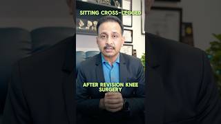 Crossleg sitting after knee replacement revision surgery surgeon kneereplacementsurgeon [upl. by Nalorac]