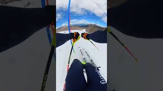 Norwegian glacier skiing fyp skiing norway travel sports [upl. by Yazbak406]