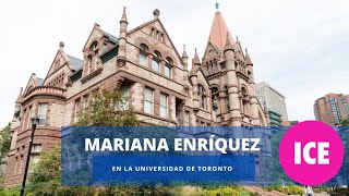 Conversación con Mariana Enríquez en la Universidad de Toronto [upl. by Aelanej]