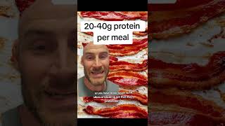 Is bacon good protein for Hoopers 🥓🏀sportsnutrition basketball bacon [upl. by Divan746]