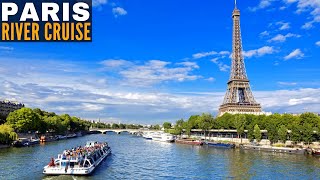 PARIS Seine River Cruise 2022  Bateaux Parisiens  Europe Vacation [upl. by Oates]