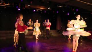 3  Folklore group St Petersburg Military Ensamble zu Gast auf der Seabourn Sojourn 7 [upl. by Beulah]