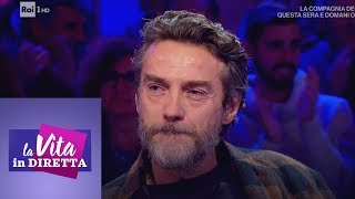 Alessio Boni i viaggi nel tempo grazie alle fiction  La vita in diretta 07012019 [upl. by Ok]