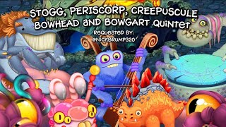 STOGG PERISCORP CREEPUSCULE BOWHEAD and BOWGART quintet EXTENDED DUET MSM and DOF [upl. by Eaton]