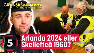 Förvirrad kvinna vet inte vart hon är eller vilket år det är  Gränsbevakarna Sverige  Kanal 5 [upl. by Foscalina]