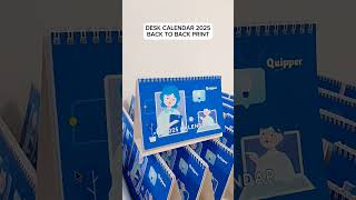 DESK CALENDAR 2025🗓️800pcsContact us on facebook IVEM Digital Printing Services for inquiries [upl. by Salomi]