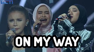 REACTION❤ Rossa Salma Nabila x Alan Walker  On My Way salmasalsabil nabilataqiyyah [upl. by Goldstein759]