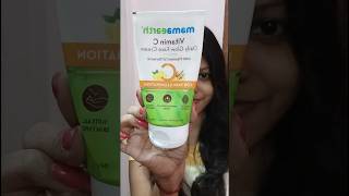 Mamaearth Vitamin C Glow Face Cream Review review shorts viral mamaearth mamaearthproducts [upl. by Neetsirk]