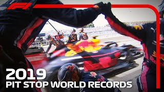 World Record F1 Pit Stops  Red Bull Racing Register The Fastest Pit Stop Three Times [upl. by Sakhuja]