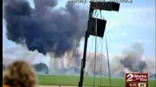 Air show crash in WV [upl. by Marjy]