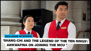 Awkwafina on ShangChi and the Legend of the Ten Rings joining the MCU amp new music [upl. by Trini]