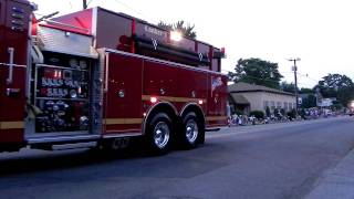 Colonial Beach Firemans Parade 2011 Part V [upl. by Zoa852]